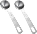 10ML / 2/3TBSP Measuring Spoons, Small Metal Teaspoons by Mozeat+Lens