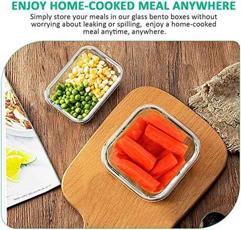 KOMUEE 24-Piece Glass Food Storage Containers Set, Gray