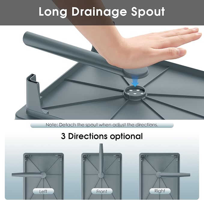 Urackify Dish Drying Rack for Kitchen Counter, Sink Dish Rack - Image 6
