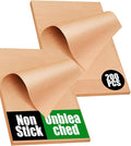 200 PCS Unbleached Parchment Paper Sheets by AMFOCUS