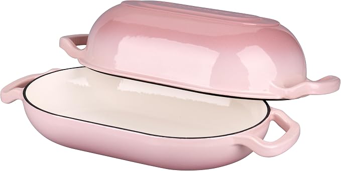 VORRINGARD Enameled Cast Iron Sourdough Bread Oven, Dutch Oven, Loaf Cast Iron - Image 5