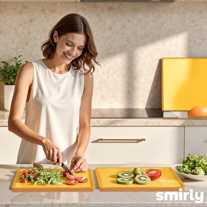 SMIRLY Plastic Cutting Board Set - Image 9