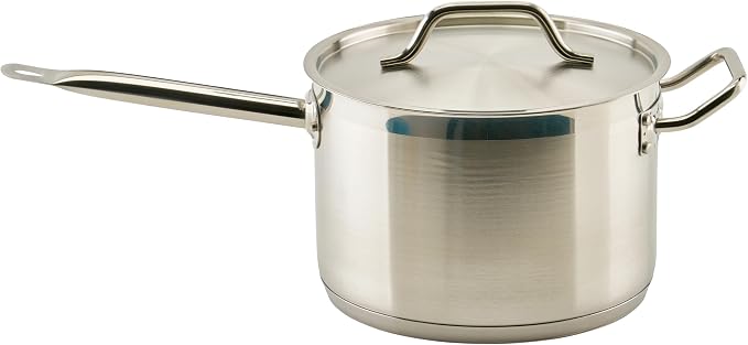 Winco Heavy-Duty Stainless Steel Sauce Pan by Winco