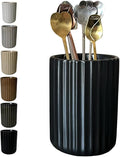 TOPYOKK Stoneware Coffee Bar Utensil Holder Tea & Coffee Spoon & Stirrer Holder by TOPYOKK
