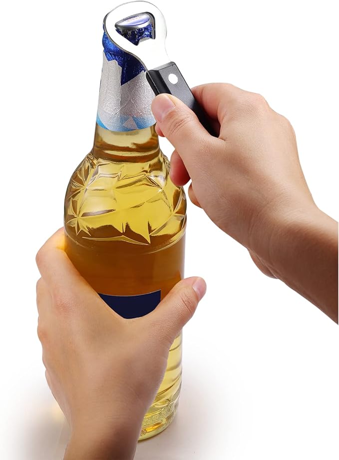HANCELANT Can Punch Bottle Opener, Manual Stainless Steel Can Opener 2 Pack - Image 4