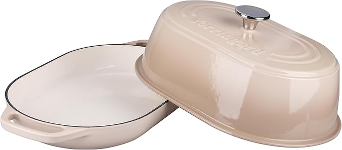 VORRINGARD Enameled Cast Iron Dutch Oven Pot - Image 6