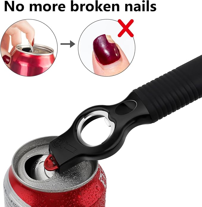 2-Pack Magnetic Beer Bottle Opener & Soda Can Opener, 2-in-1 Bottle Opener and - Image 5
