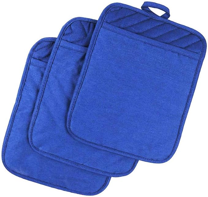 Anyi Pot Holders for Kitchen Heat Resistant, Cotton Hot Pads for Counter Table by Unknown