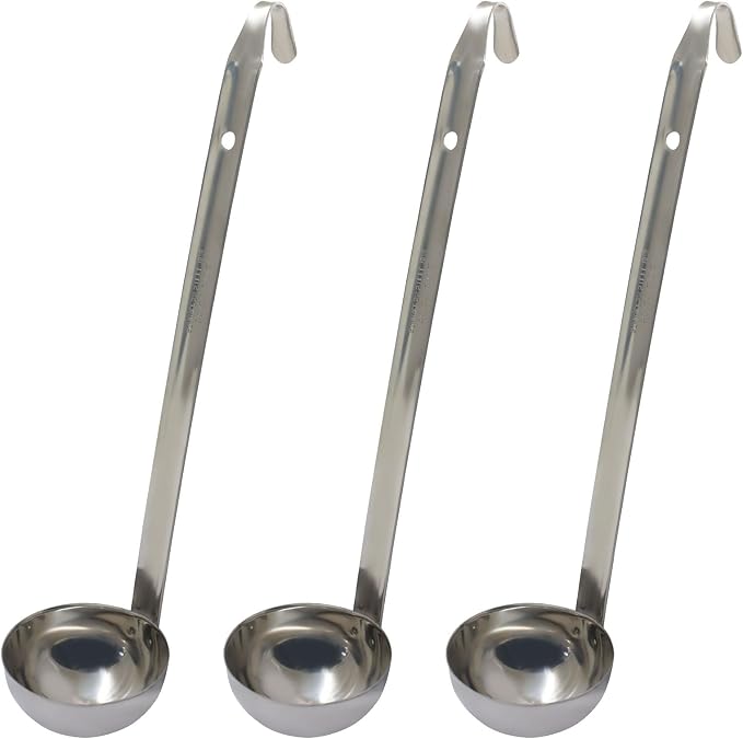 Hitefu 3 Pcs Stainless Steel Soup Ladle Set by Hitefu