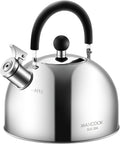 304 Stainless Steel Whistling Tea Kettle 3.17 Quart/3L Tea Pot