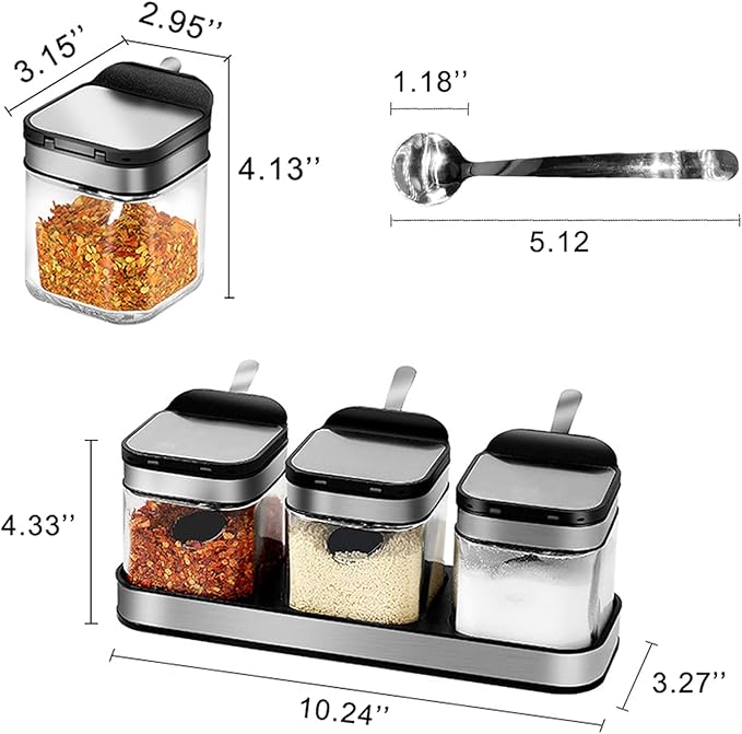Condiment Jar Spice Container - Image 2