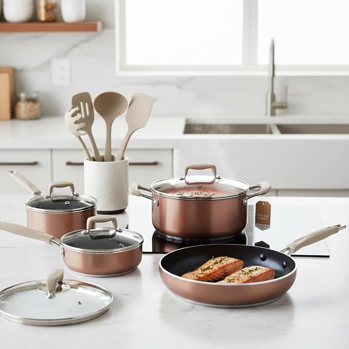 NutriChef 14-Piece Pots and Pans Set Non Stick – Induction Cookware Set - Image 6