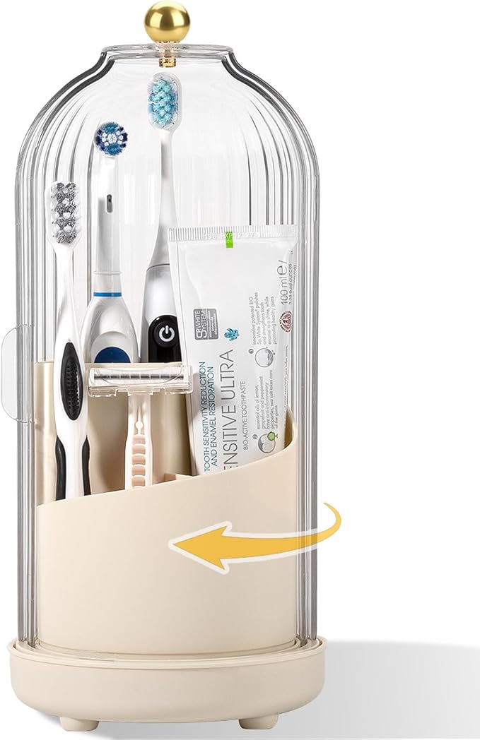 Rotating Toothbrush Holders by Heagoale