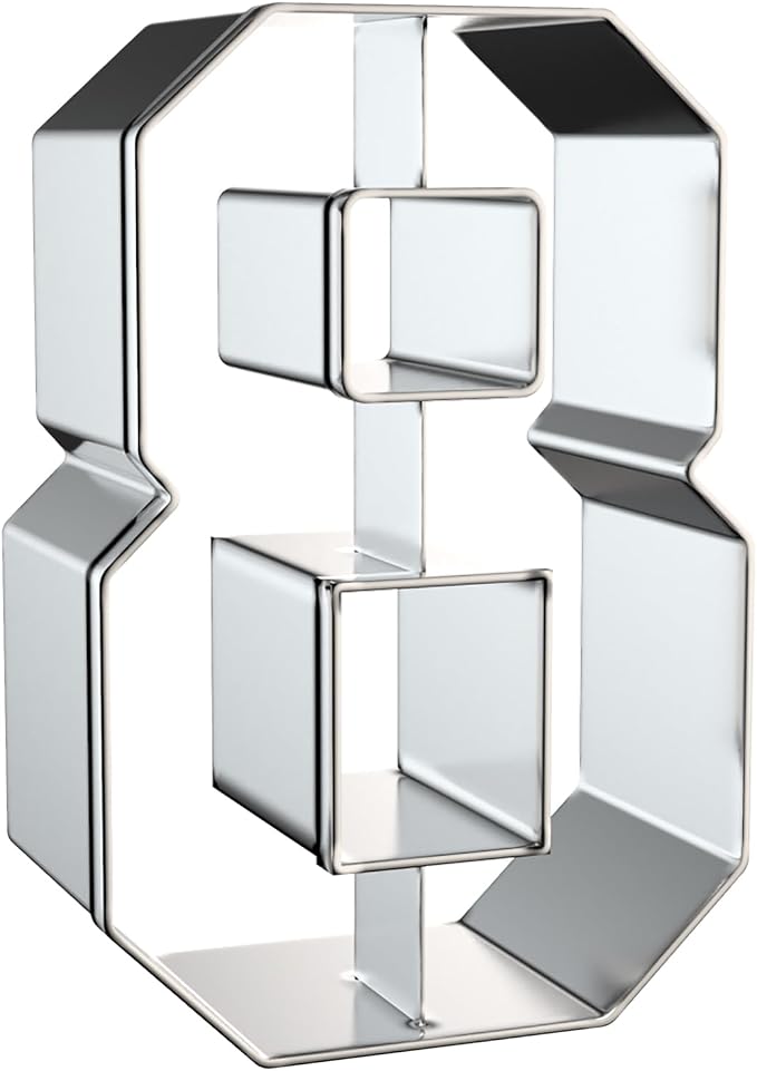 Number Cookie Cutter Set 3 Inch - Image 6