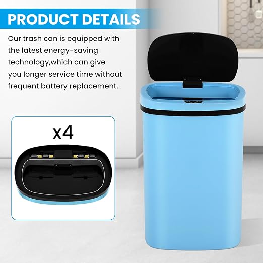 13 Gallon Trash Can | 50L Sensor Automatic Kitchen Trash Can - Image 7