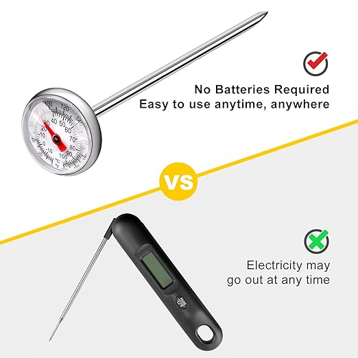 Meat Thermometer for Grilling, Food Thermometer for Cooking, Meat Thermometers - Image 7