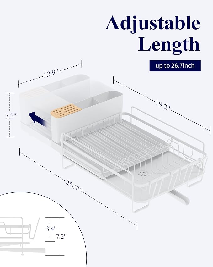 Kitsure Large Dish Drying Rack - Image 2