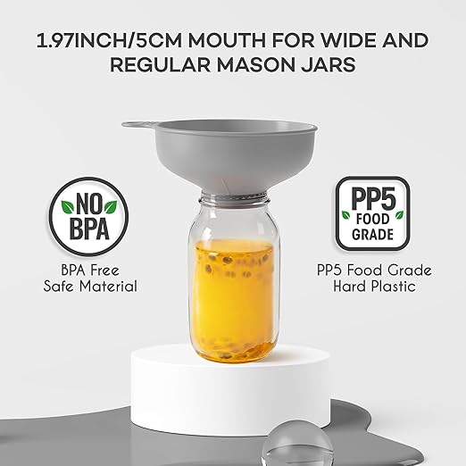 Pisol Wide Mouth Versatile Funnel, Canning Funnels - Image 6