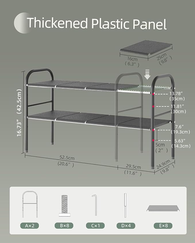 NETEL Under Sink Organizers and Storage, 2 Tier Expandable Under Cabinet - Image 3