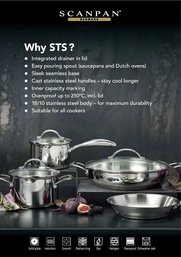 Scanpan STS 11.6QT Stock Pot - Image 7