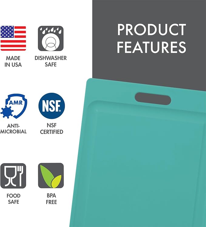 Dexas NSF Certified Polysafe Cutting Board - Image 3