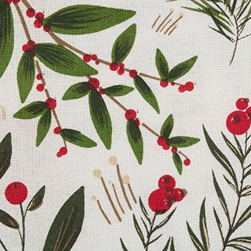 DII Christmas Kitchen Towel Set, Floral Tea Towels for Baking