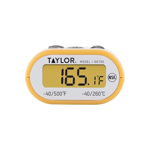 Taylor Compact Waterproof Digital Food Thermometer, 4.5 Inch Stem Length - Image 4