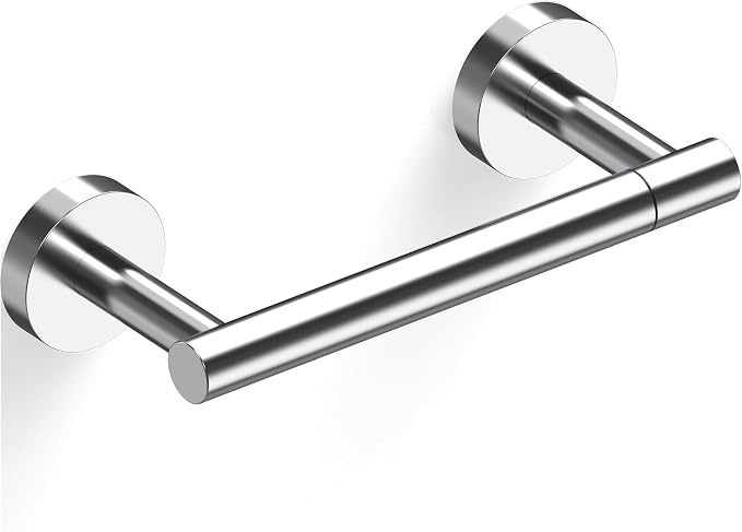 RARXTR Polished Finish Toilet Paper Holder SUS304 Stainless Steel Double Post by ElevateYourSpaceChooseRARXTR