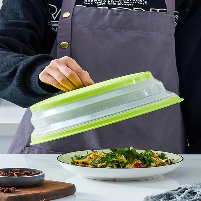 Collapsible Microwave Splatter Cover, 10.5 Inch, Dishwasher-safe, Microwave - Image 6