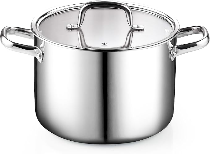 Cook N Home Stainless Steel Stockpot by CookNHome