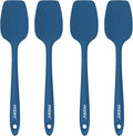 4 Pcs Silicone Spoon Spatula Set, 11.4 In, Food Grade Rubber Spatulas by Unknown