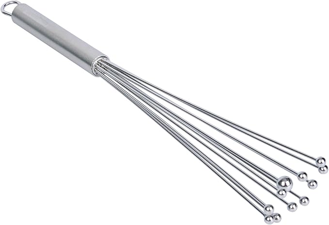Restaurantware 12.5 in Stainless Steel Ball Whisk - Image 13