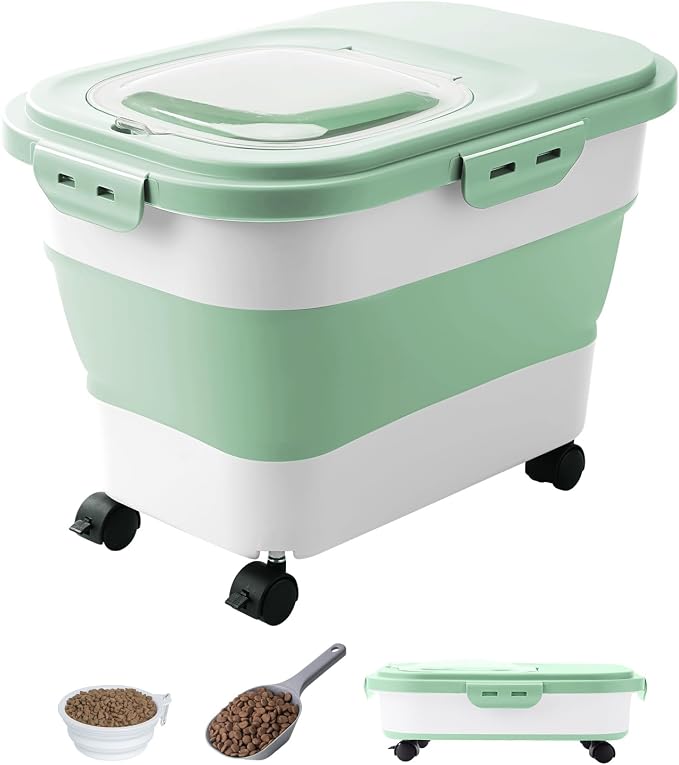 20-23 Lbs Dog Food Storage Container by DDMOMMYCOLLAPSIBLEFOODSTORAGECONTAINERFAMILY