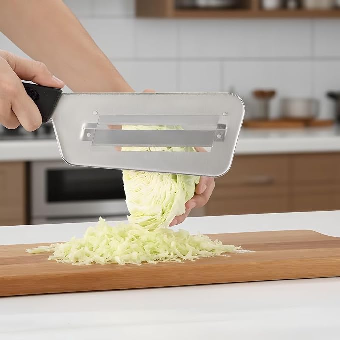 Cabbage Chopper Shredder, 2 Pack Cabbage Cutter Knife Kitchen Slicer Sauerkraut - Image 5
