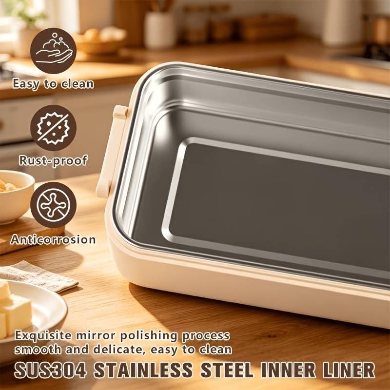 Rechargeable Timer-Controlled Heated Lunchbox