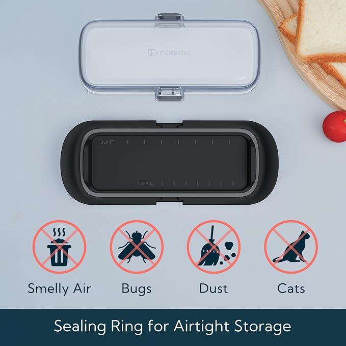 KITCHENDAO One-handed Airtight Butter Dish - Image 3