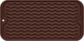 Silicone Dish Drying Mat, Non-Slip Easy Clean Sink Mat Large Heat-resistant by MODENGKONGJIAN