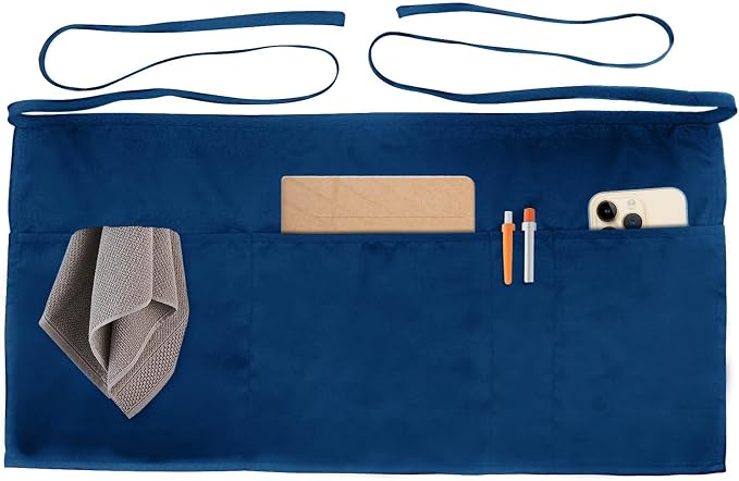 Xeoxarel Aprons with 4 Pockets 23.5'' X 11.5'' by XeoxarelWomensvests