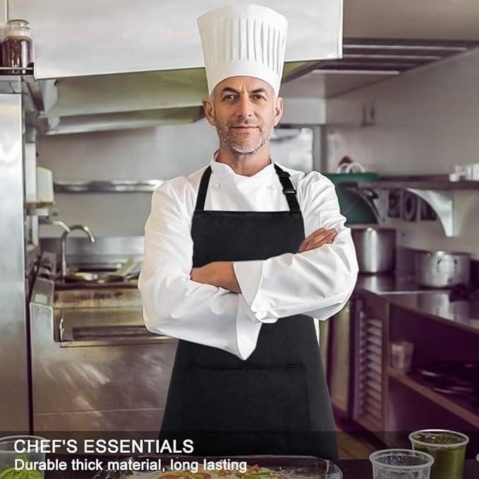 Jubatus 2 Pack 100% Cotton Aprons - Image 4