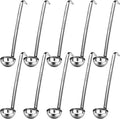 Potchen 10 Pcs Stainless Steel Soup Ladle Set Small Ladle Sturdy Long Handle by Potchen