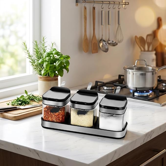 Condiment Jar Spice Container - Image 8