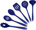 Culinary Couture Blue Silicone Kitchen Utensils Set of 6, Non-Stick by CulinaryCouture