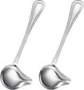 Patelai 2 Pieces Small Ladle Gravy Ladle Drizzle Spoon 1 Ounce Stainless Steel by Patelai