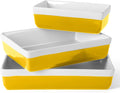 MARTHA STEWART 3-Piece Oven to Table Stoneware Bakeware Set – Baking Dish & by MarthaStewart
