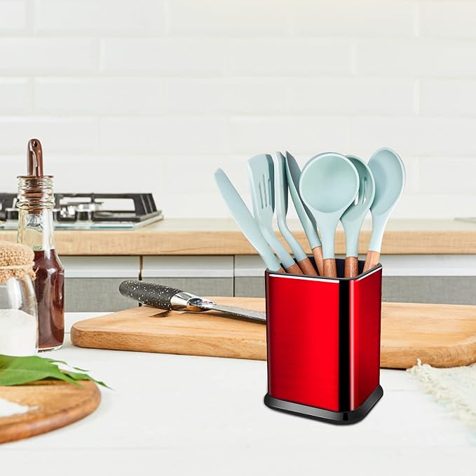 RedCall Stainless Steel Kitchen Utensil Holder - Image 7