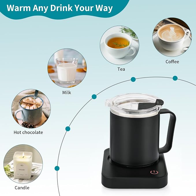 VOBAGA Coffee Mug Warmer & Mug Set - Image 5