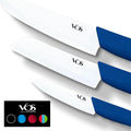 Vos Ceramic Knife Set in Elegant Gift Box, Ceramic Knives Set by Vos