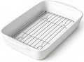 HOMBENE 2 QT Small Ceramic Baking Dish, Lasagna Pan by HOMBENE