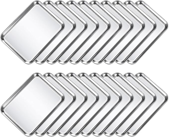 20-Piece Baking Sheet Set by Voittozege