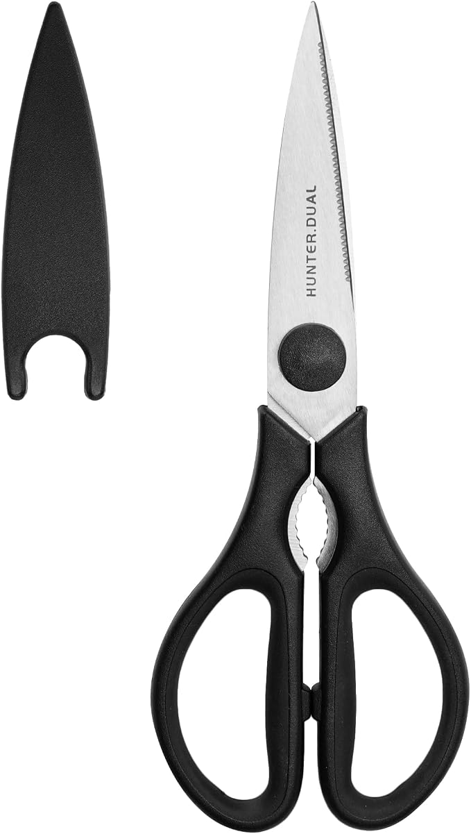 Kitchen Scissors for Food, HUNTER.DUAL Heavy Duty Come Apart Poultry Shears for by HUNTERDUAL